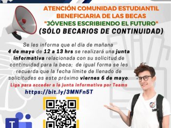 Junta Informativa Becas JEF Solo Continuidad – 4 mayo 2022