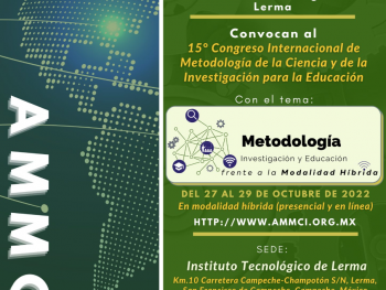 15º Congreso Internacional de Metodología de la Ciencia y de la Investigación para la Educación