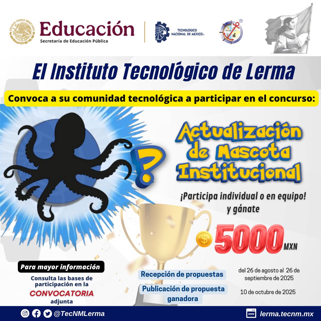 Concurso de Actualización de Mascota Institucional