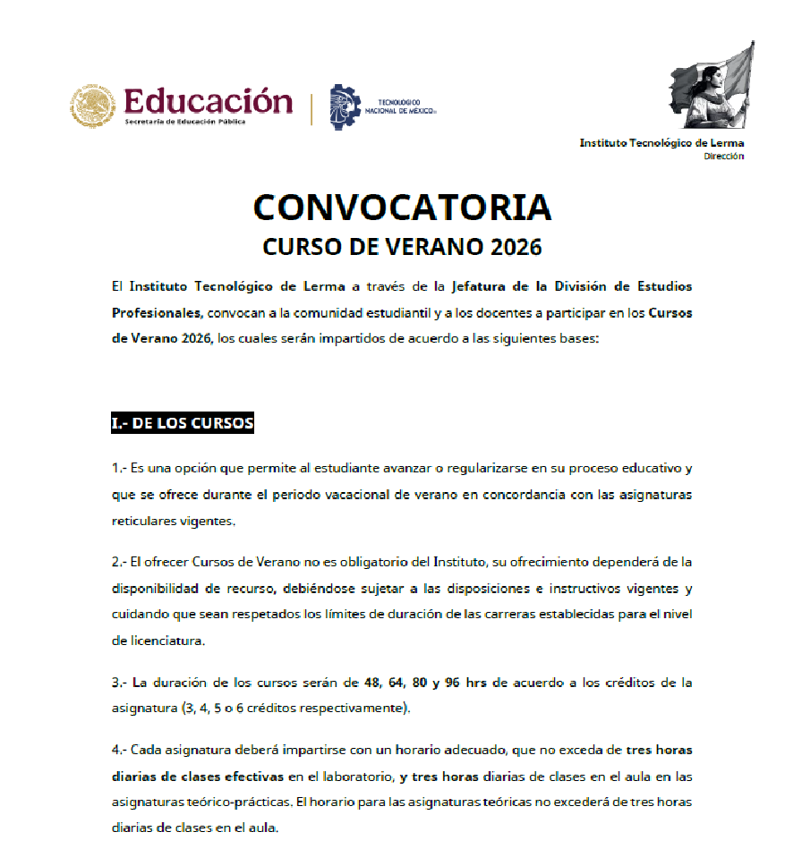 Publicamos la Convocatoria Cursos de Verano 2026